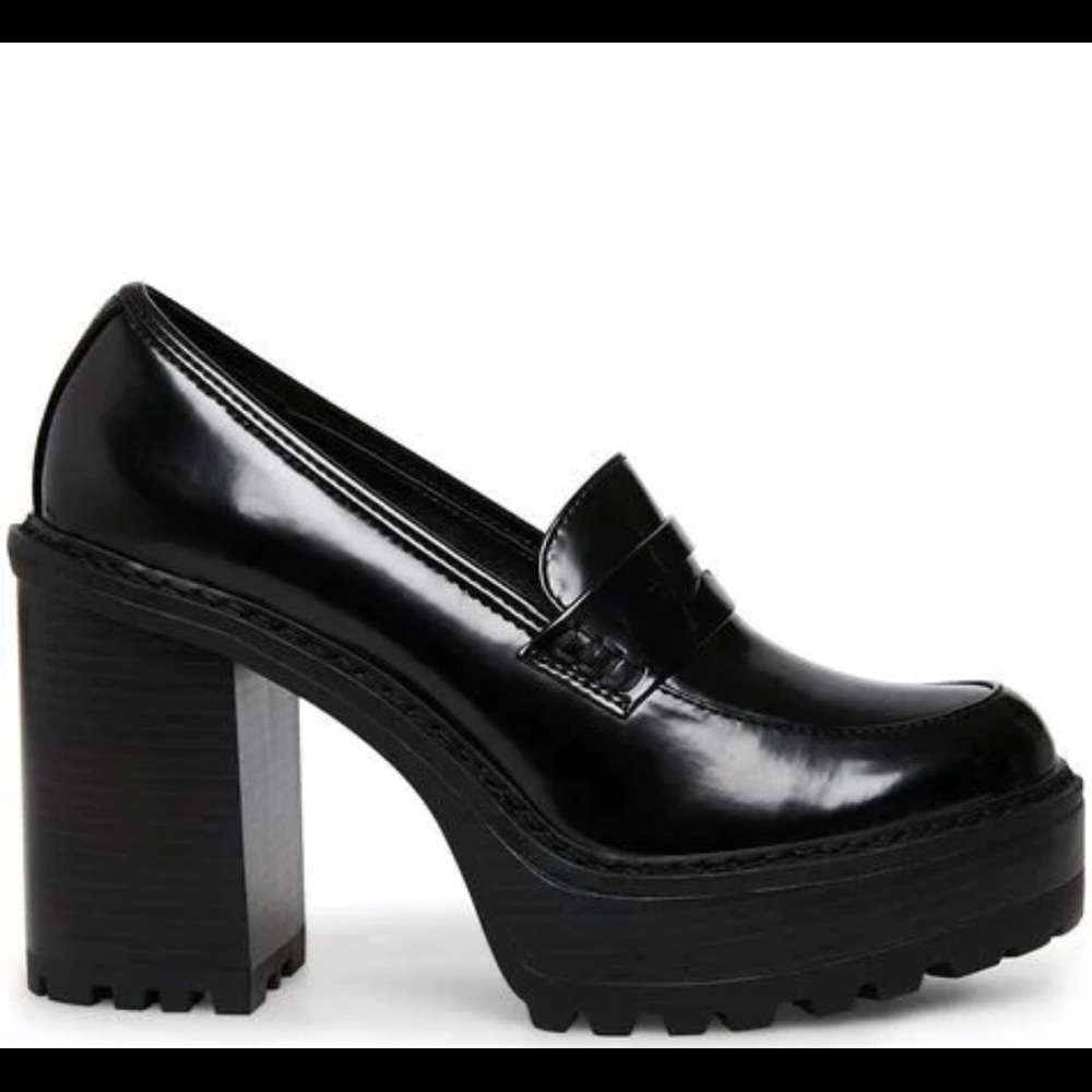 Madden Girl Kassidy Platform Penny Loafers